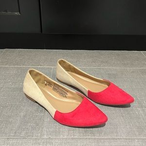Pink & Tan Old Navy Flats